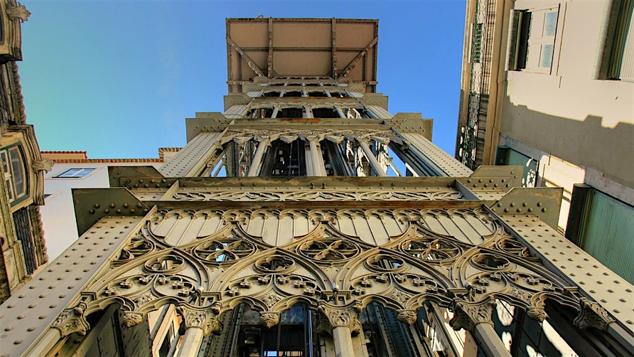 Elevador de Santa Justa Lissabon