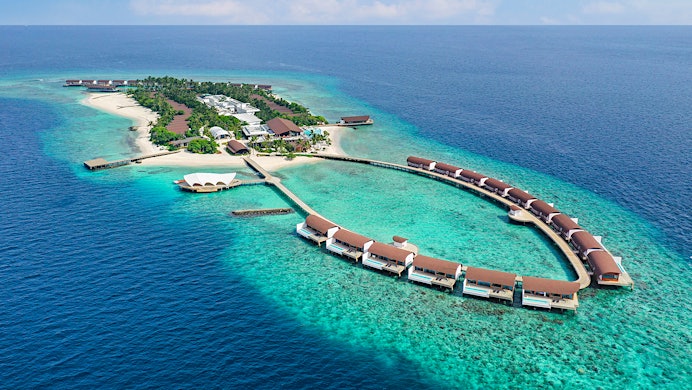 Drei Schmuckstücke auf den Malediven